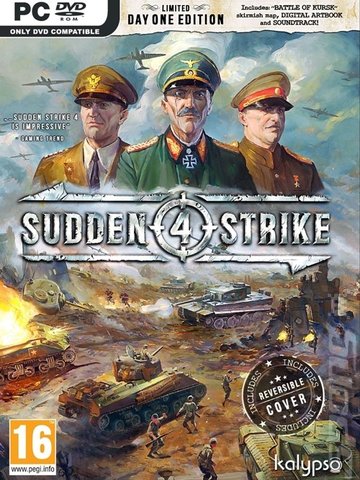 Sudden Strike 4 - PC Cover & Box Art