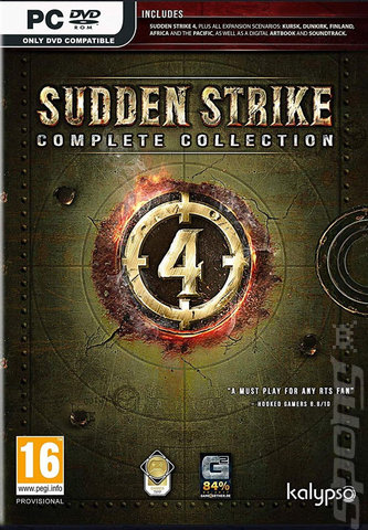 Sudden Strike 4: Complete Collection - PC Cover & Box Art