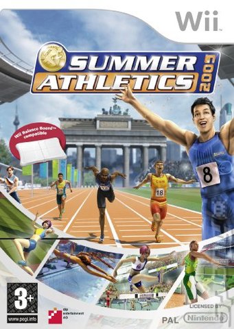 Summer Athletics 2009 - Wii Cover & Box Art