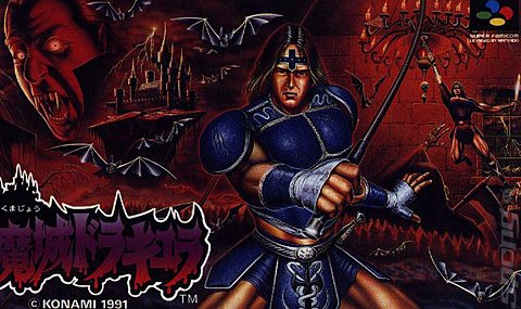 Super Castlevania 4 - SNES Cover & Box Art