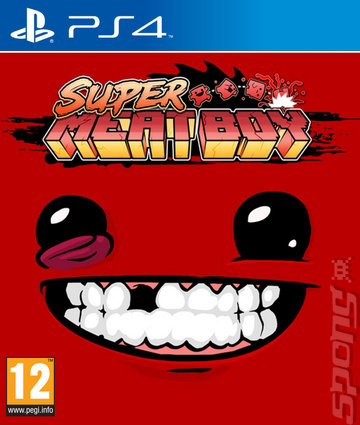 Super Meat Boy - PS4 Cover & Box Art