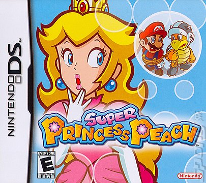 Super Princess Peach - DS/DSi Cover & Box Art