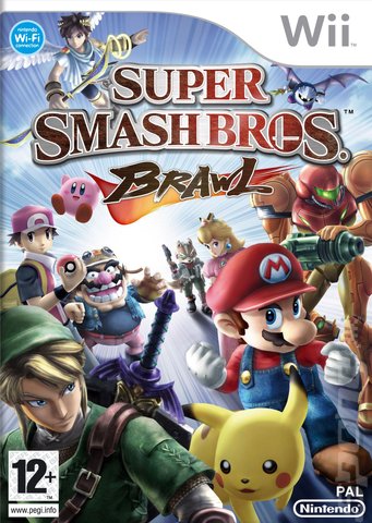 Super Smash Bros. Brawl - Wii Cover & Box Art