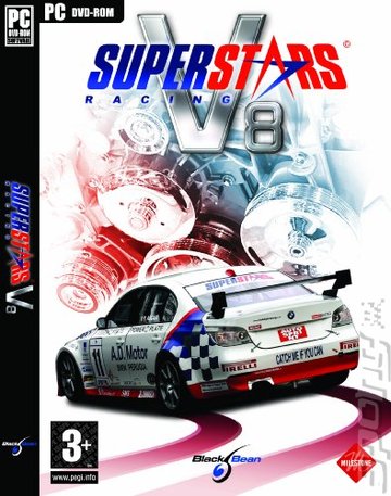 Superstars V8 Racing - PC Cover & Box Art