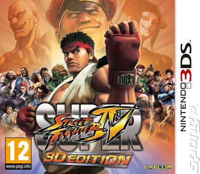 Super Street Fighter IV: 3D Edition - 3DS/2DS Cover & Box Art