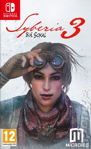 Syberia 3 - Switch Cover & Box Art