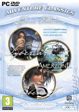 Syberia Collection - PC Cover & Box Art