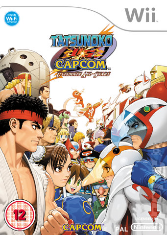 Tatsunoko vs Capcom: Ultimate All Stars - Wii Cover & Box Art