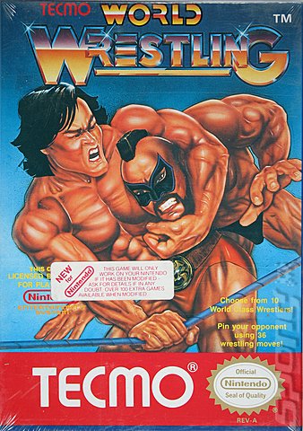 Tecmo World Wrestling - NES Cover & Box Art