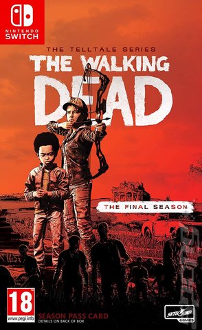 The Walking Dead: The Telltale Series: The Final Season - Switch Cover & Box Art