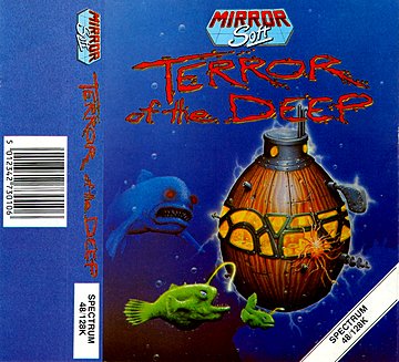 Terror of the Deep - Spectrum 48K Cover & Box Art