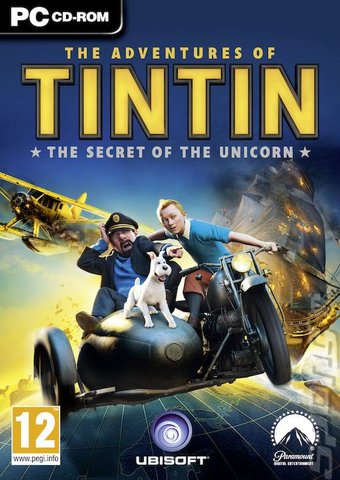 The Adventures Of Tintin: The Secret of the Unicorn The Game - PC Cover & Box Art