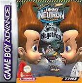 Jimmy Neutron vs Jimmy Negatron - GBA Cover & Box Art