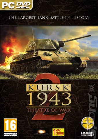 Theatre of War II: Kursk 1943 - PC Cover & Box Art