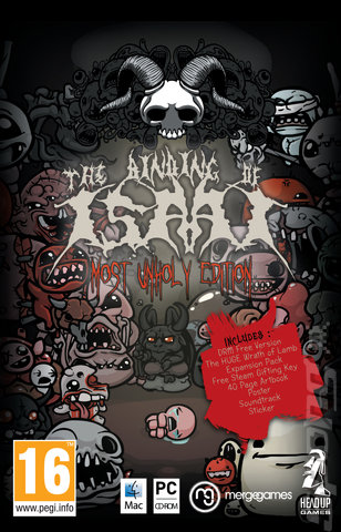The Binding of Isaac: Most Unholy Edition - Mac Cover & Box Art