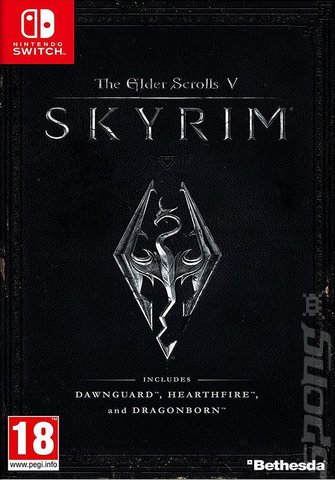The Elder Scrolls V: Skyrim Special Edition - Switch Cover & Box Art