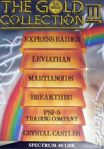 The Gold Collection III - Spectrum 48K Cover & Box Art