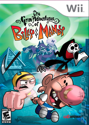 The Grim Adventures of Billy & Mandy - Wii Cover & Box Art