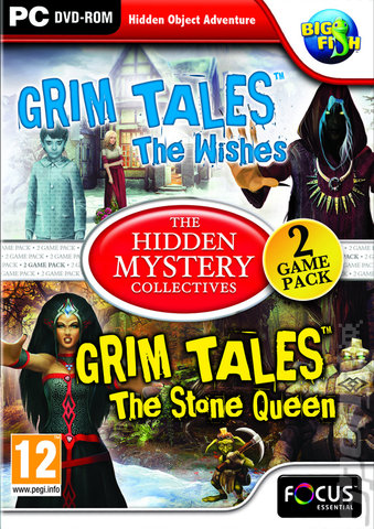The Hidden Mystery Collectives: Grim Tales: The Wishes & Grim Tales: The Stone Queen - PC Cover & Box Art