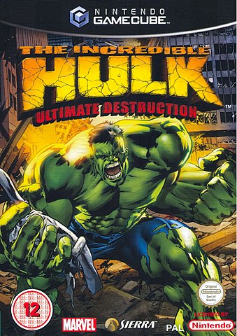 The Incredible Hulk: Ultimate Destruction - GameCube Cover & Box Art