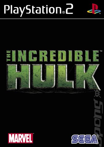 The Incredible Hulk - PS2 Cover & Box Art