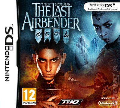The Last Airbender - DS/DSi Cover & Box Art