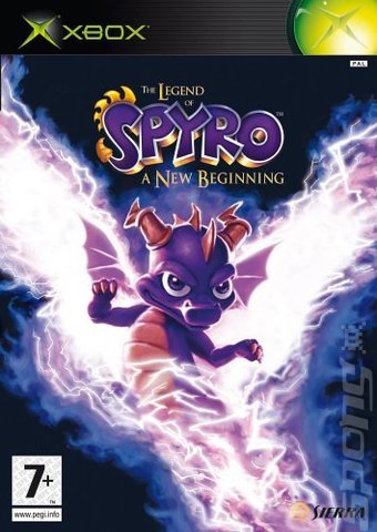 The Legend of Spyro: A New Beginning - Xbox Cover & Box Art
