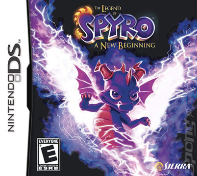 The Legend of Spyro: A New Beginning - DS/DSi Cover & Box Art