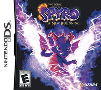 The Legend of Spyro: A New Beginning - DS/DSi Cover & Box Art