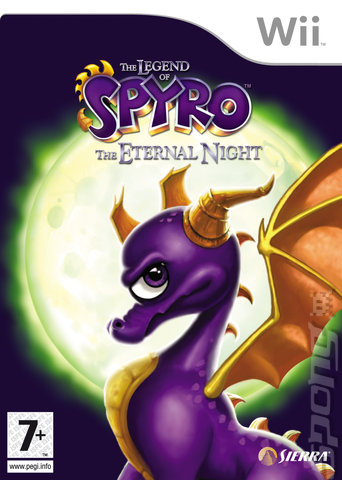 The Legend Of Spyro: The Eternal Night - Wii Cover & Box Art