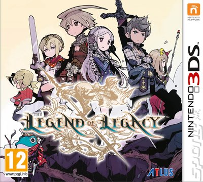 The Legend of Legacy - 3DS/2DS Cover & Box Art
