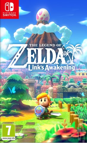 The Legend of Zelda: Link�s Awakening - Switch Cover & Box Art