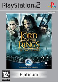The Lord of the Rings: The Two Towers - PS2 Cover & Box Art