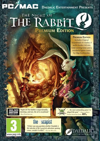 The Night of the Rabbit - Mac Cover & Box Art