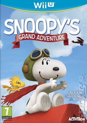 The Peanuts Movie: Snoopy's Grand Adventure - Wii U Cover & Box Art