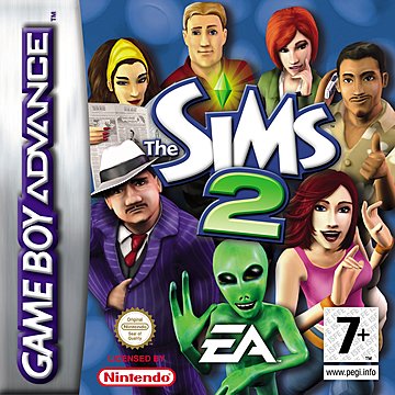 The Sims 2 - GBA Cover & Box Art