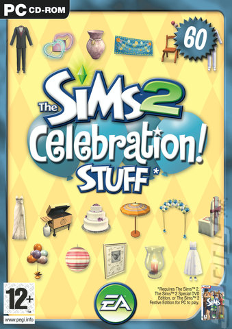 The Sims 2 Celebration! Stuff - PC Cover & Box Art