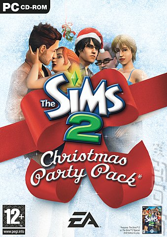 The Sims 2 Christmas Party Pack - PC Cover & Box Art