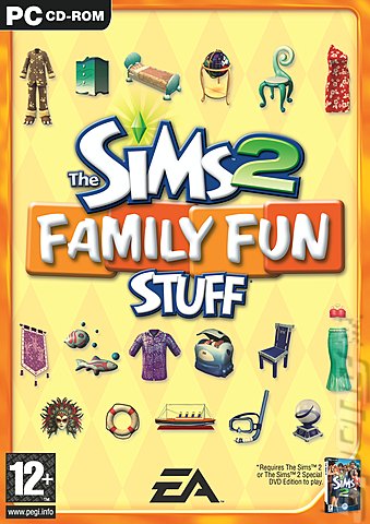 The Sims 2 Family Fun Stuff - PC Cover & Box Art