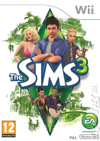 The Sims 3 - Wii Cover & Box Art