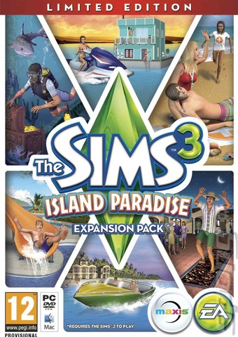 The Sims 3: Island Paradise - Mac Cover & Box Art