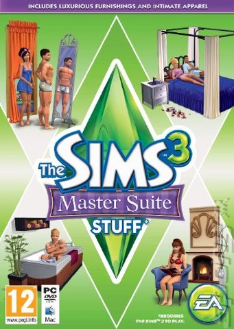The Sims 3: Master Suite Stuff - Mac Cover & Box Art