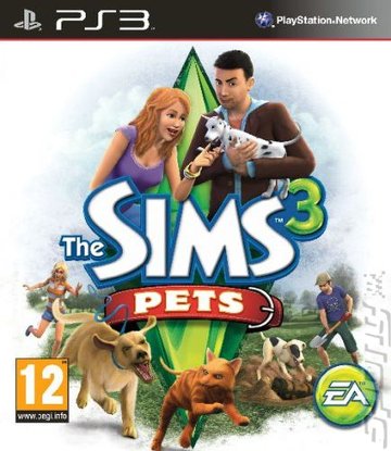 The Sims 3: Pets - PS3 Cover & Box Art