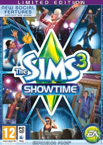 The Sims 3: Showtime  - Mac Cover & Box Art