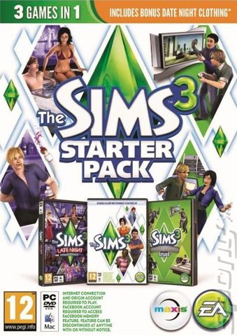 The Sims 3: Starter Pack - PC Cover & Box Art