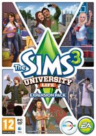 The Sims 3: University Life - PC Cover & Box Art
