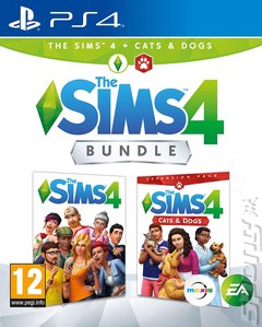 The Sims 4 Bundle: The Sims 4 + Cats & Dogs (PS4)