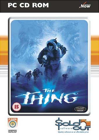 The Thing - PC Cover & Box Art