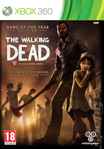 The Walking Dead: Game of the Year Edition - Xbox 360 Cover & Box Art