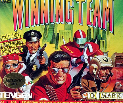 The Winning Team - Amstrad CPC Cover & Box Art
